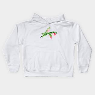 September 17th birthday flower Kids Hoodie